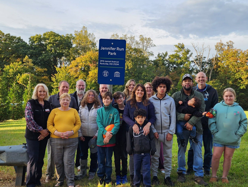 David Marks helped create Jennifer Run Park at virtually no cost to taxpayers.