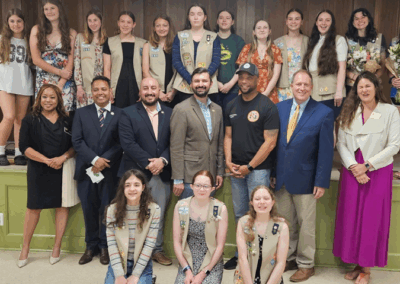 Girl Scout Recognition Ceremony, 2025