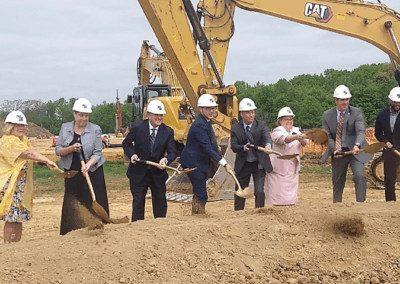 Nottinghm Middle School Groundbreaking, 2022