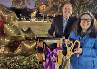 Seven Oaks Elementary School Little Library Dedication, 2024
